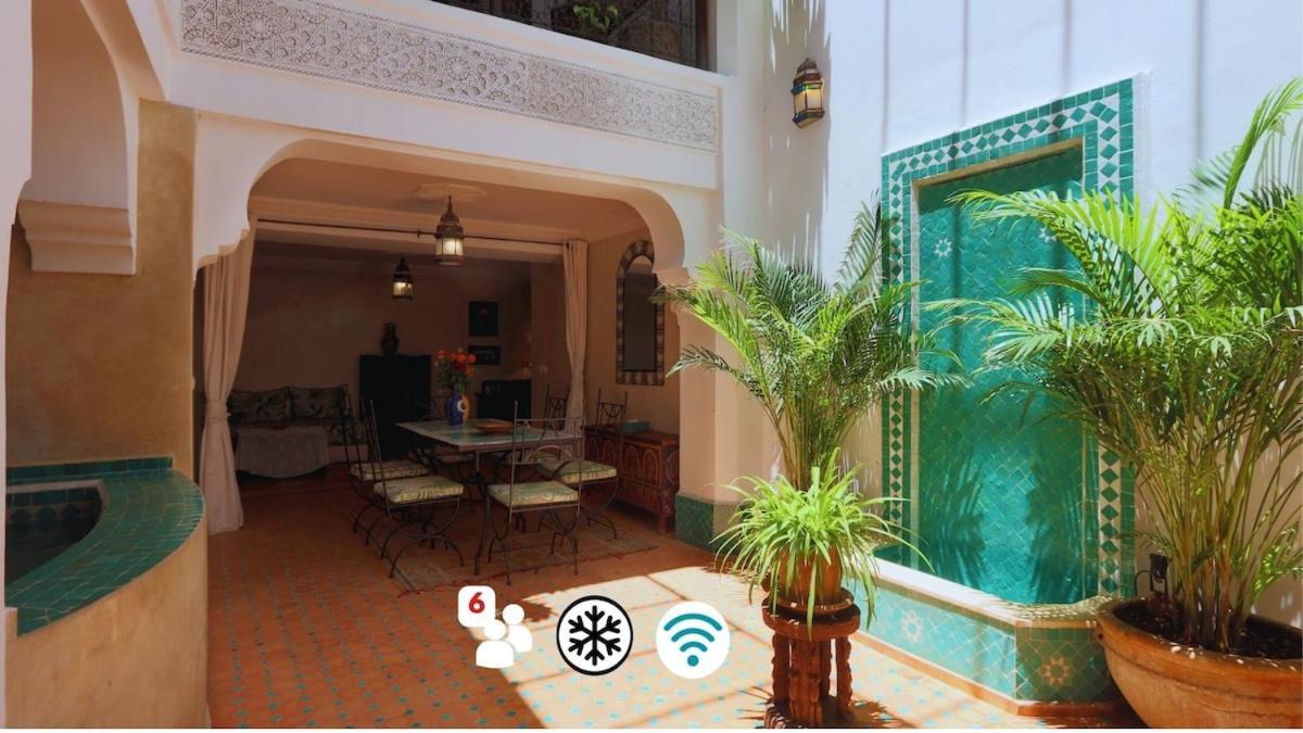 Dar Jena, Rare Riad In Medina On Mamounia Марракеш Екстер'єр фото
